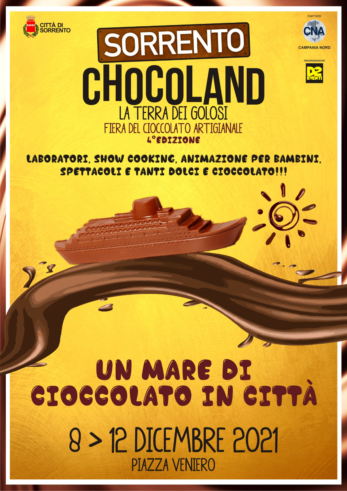 Chocoland Sorrento 8-12 Dicembre 2021