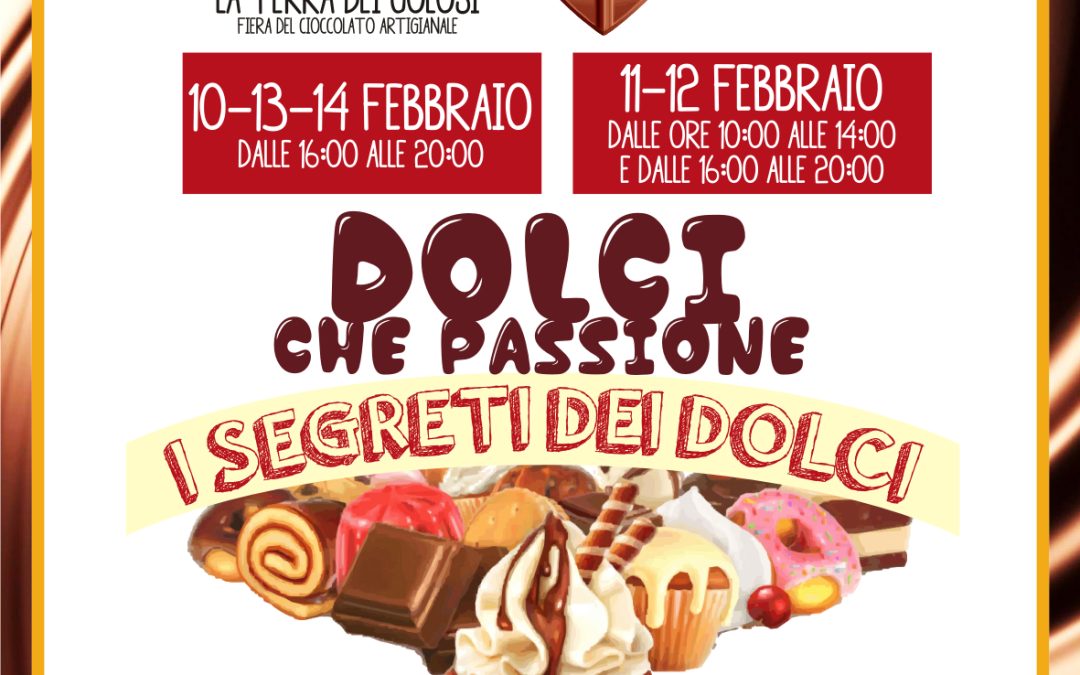 I segreti dei dolci nei laboratori aperti a tutti dal 10 al 14 febbraio al chocoland